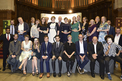 The full collection of winners from the Bristol Teaching Awards in 2018.